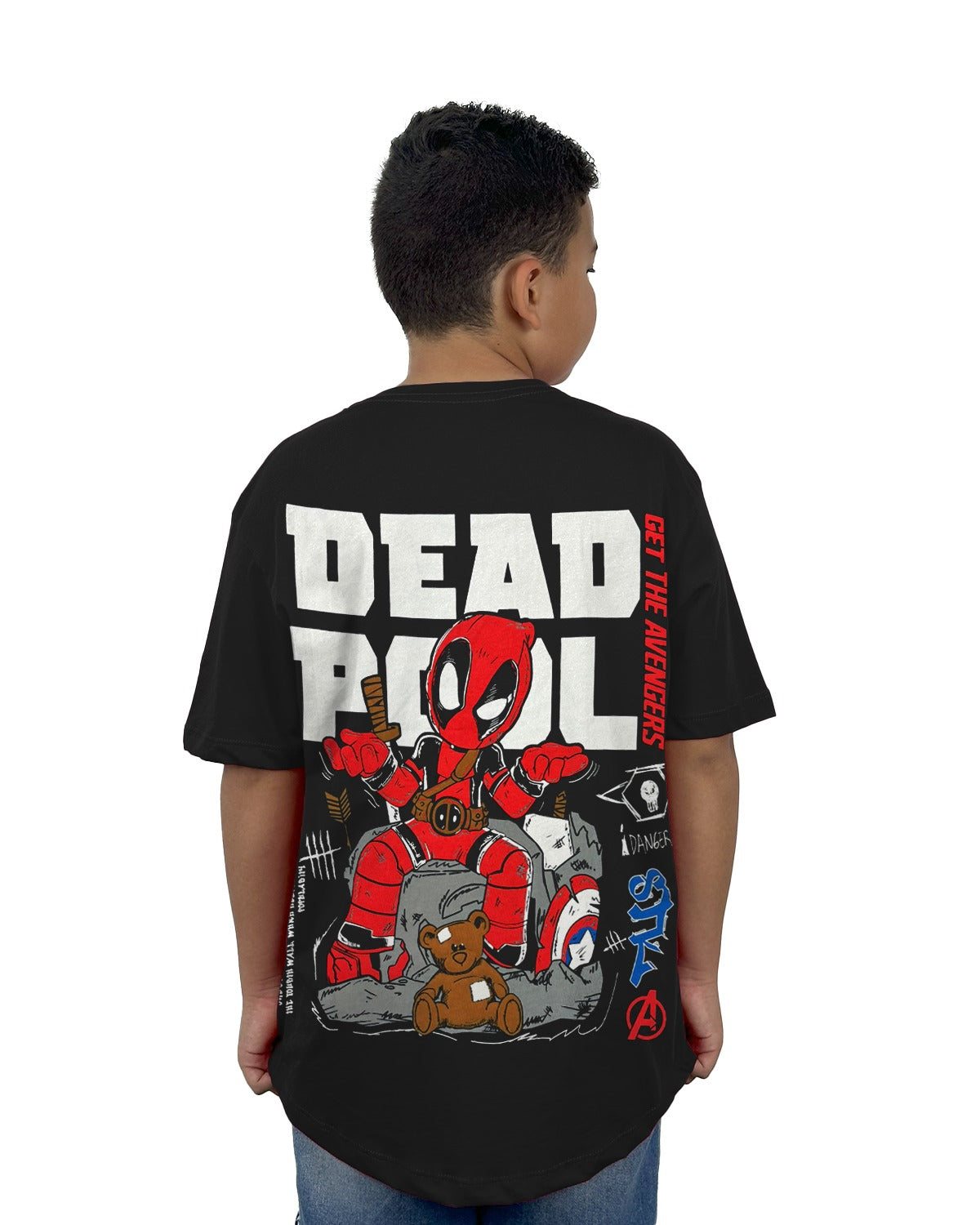 Oversize Niño Deadpool