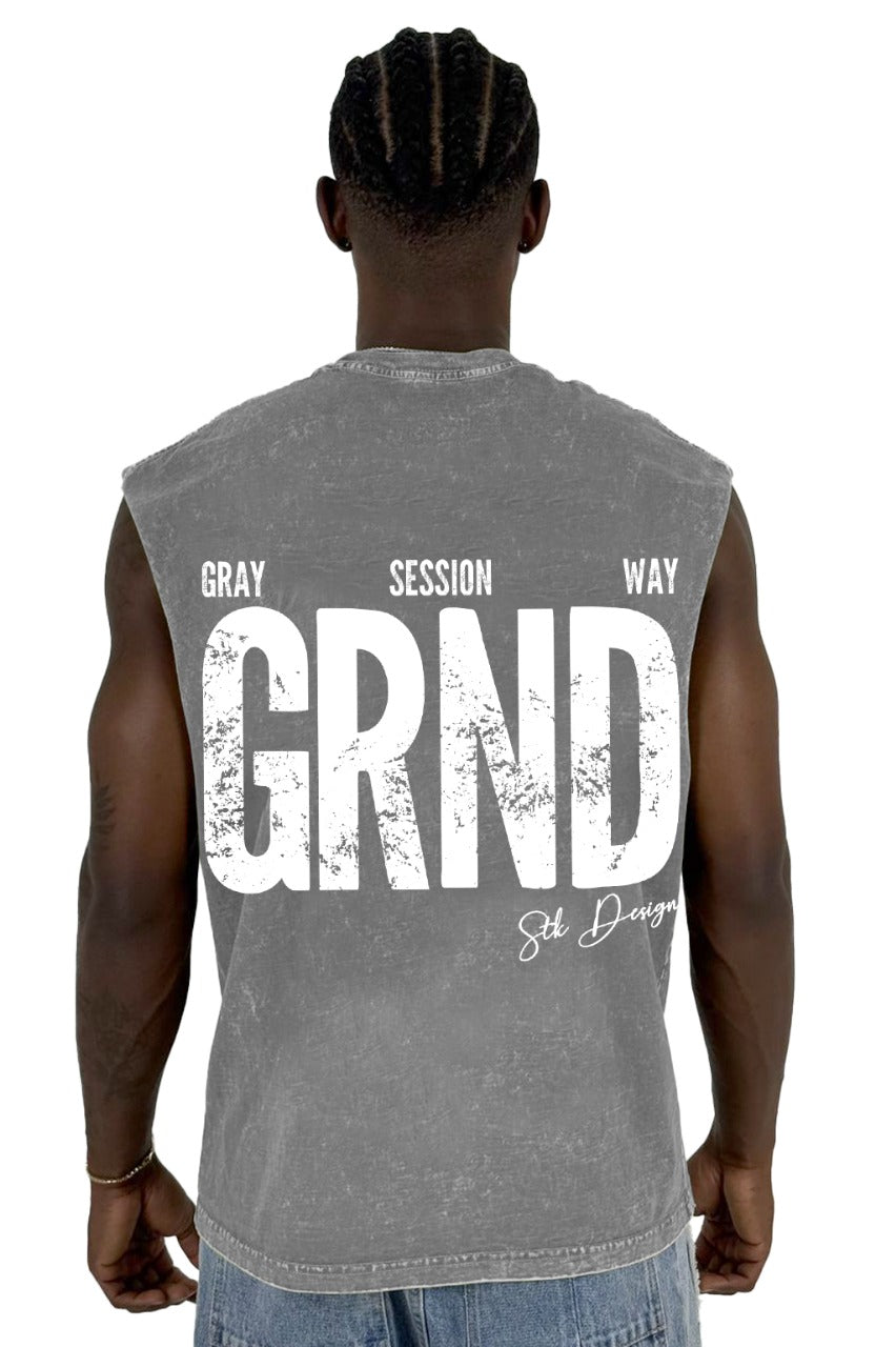 Camisilla Alto Gramaje sky Gris  UNDR