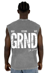 Camisilla Alto Gramaje sky Gris  UNDR