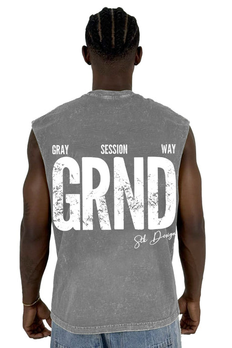 Camisilla Alto Gramaje sky Gris  UNDR