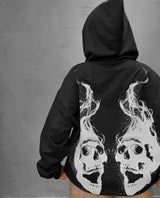 Buzo Negro capucha Advanced