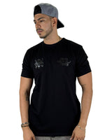 Camiseta Negra Can You Make It Alto Gramaje