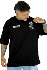 Oversize Negra Ascend Alto Gramaje