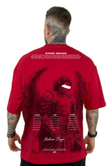 Oversize Roja Redsense Alto Gramaje