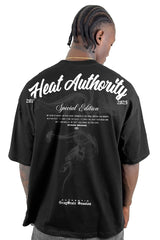 Oversize Negra Heat Authority Alto Gramaje