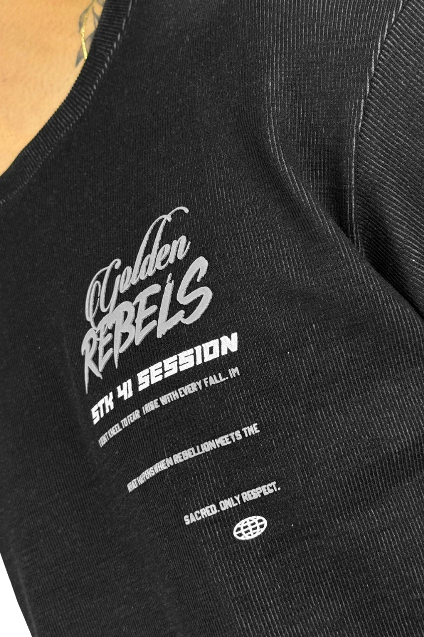 Over Golden Rebels Texturizada