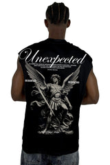 Camisilla Negra Unexpected Angel Alto Gramaje