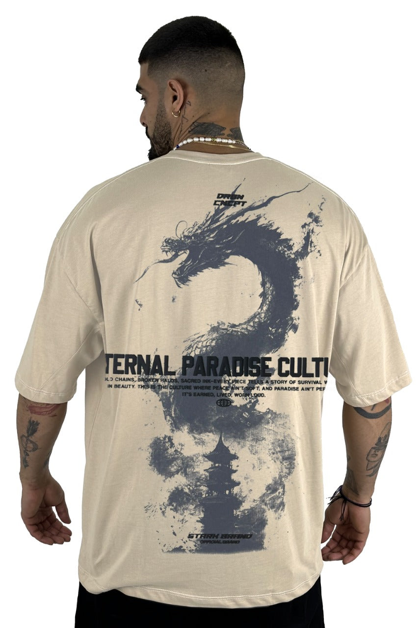 Oversize Beige Eternal Paradise Culture Alto Gramaje