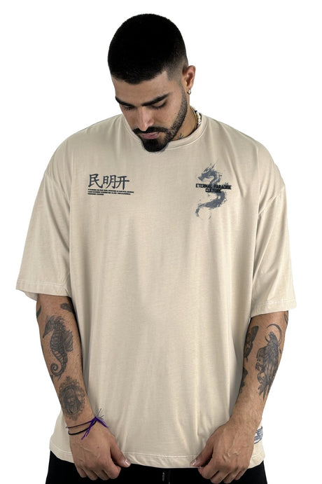 Oversize Beige Eternal Paradise Culture Alto Gramaje
