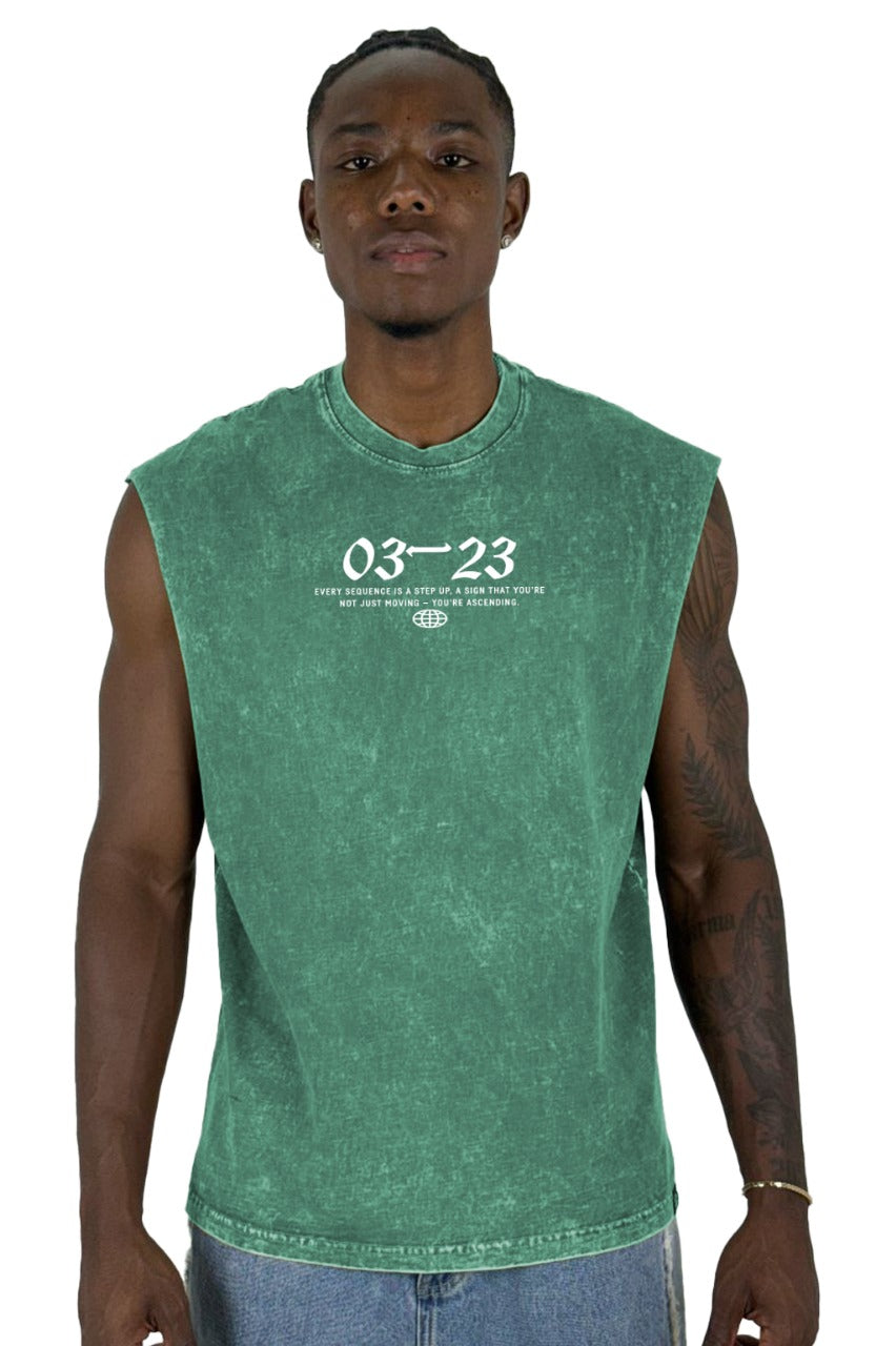 Camisilla Alto Gramaje  Sky Verde 03-23 ascend codes