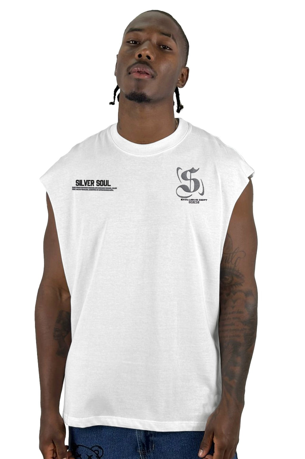 Camisilla Blanca Silver Soul S Alto Gramaje