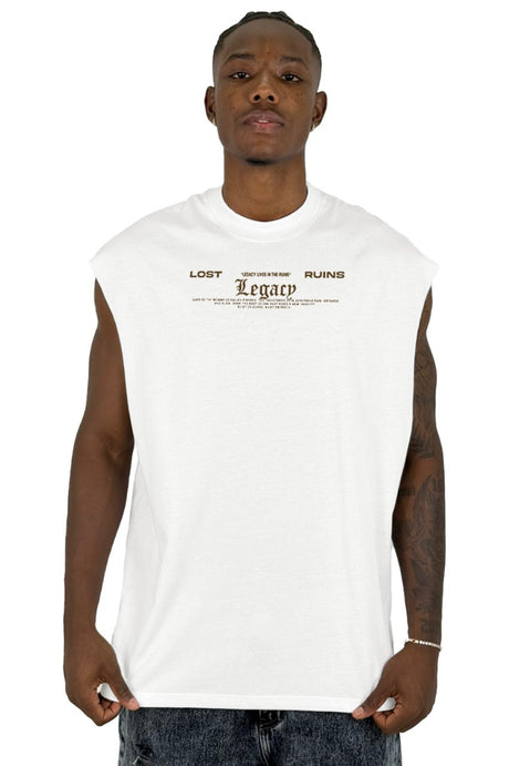 Camisilla Blanca Legacy Lost Ruins Alto Gramaje