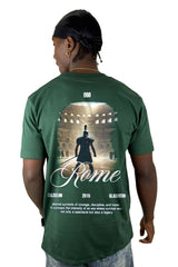 Camiseta Verde Roma Gladiator Alto Gramaje