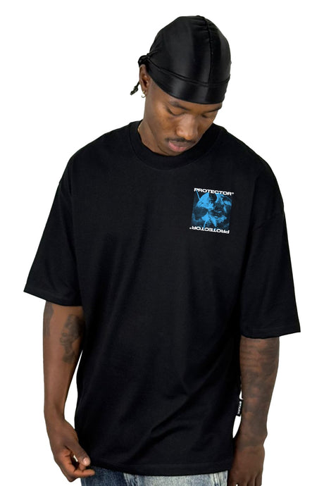 Oversize Negra Protector Alto Gramaje