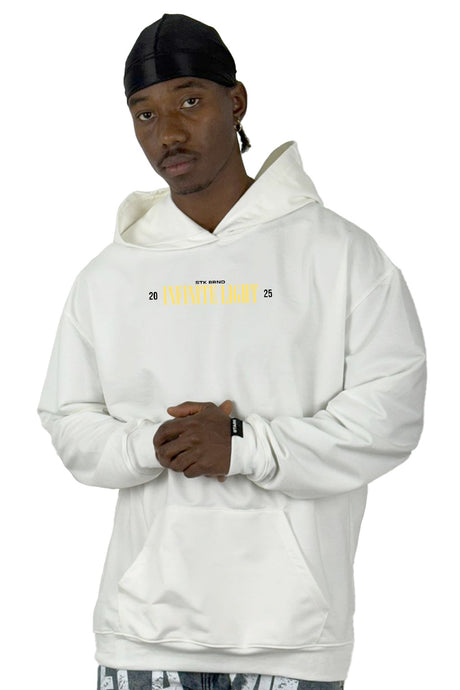 Buzo Capucha Color Crudo Infinite Light