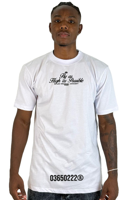 Camiseta Blanca High As Possible Alto Gramaje