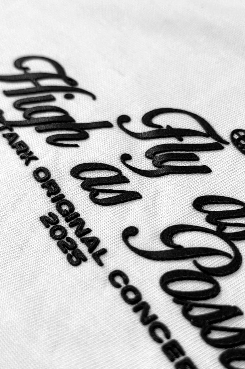 Camiseta Blanca High As Possible Alto Gramaje