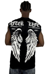 Camisilla Negra After Life Alto Gramaje