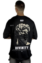 Oversize Negra Divinity 444 Alto Gramaje