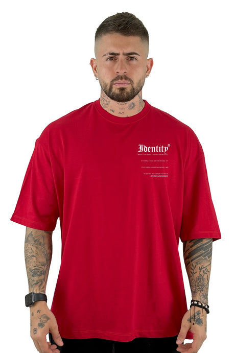 Oversize Roja Identity Alto Gramaje