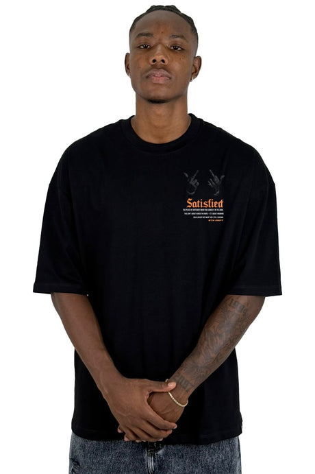 Oversize Negra Satisfied Alto Graamaje