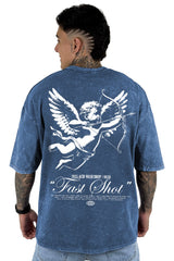 Oversize  Sky Azul Fast Shot