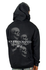 Buzo Capucha Negro Souls Unchained