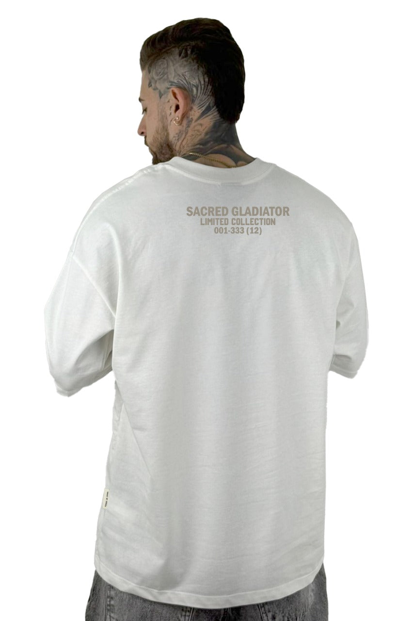 Oversize Blanca Sacred Gladiator Alto Gramaje