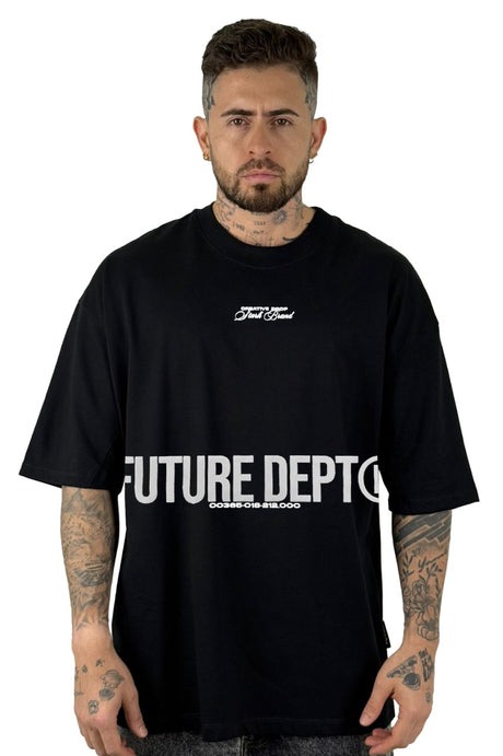 Oversize Negra Future Dept Alto Gramaje
