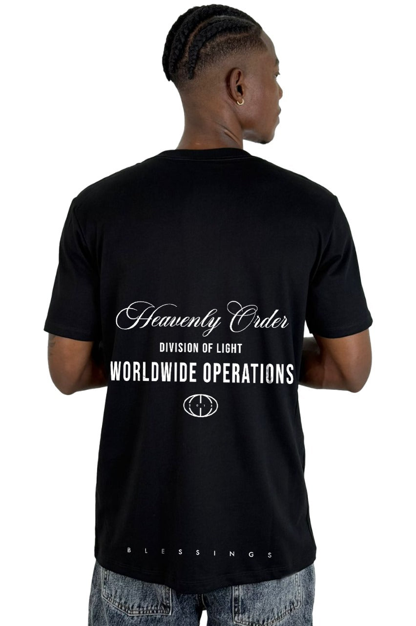 Camiseta Negra Army Of God Alto Gramaje