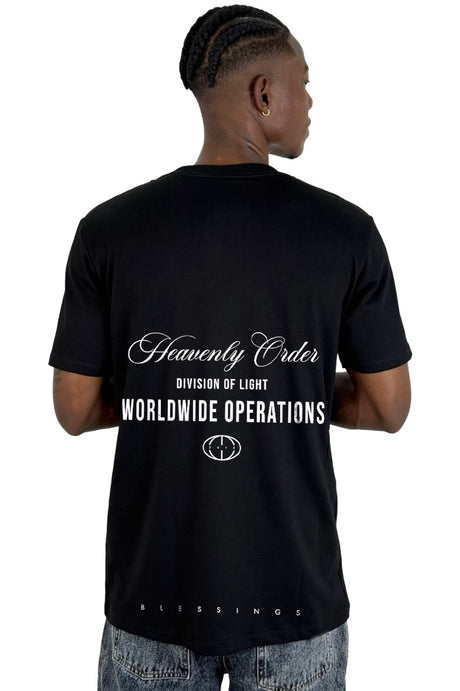 Camiseta Negra Army Of God Alto Gramaje
