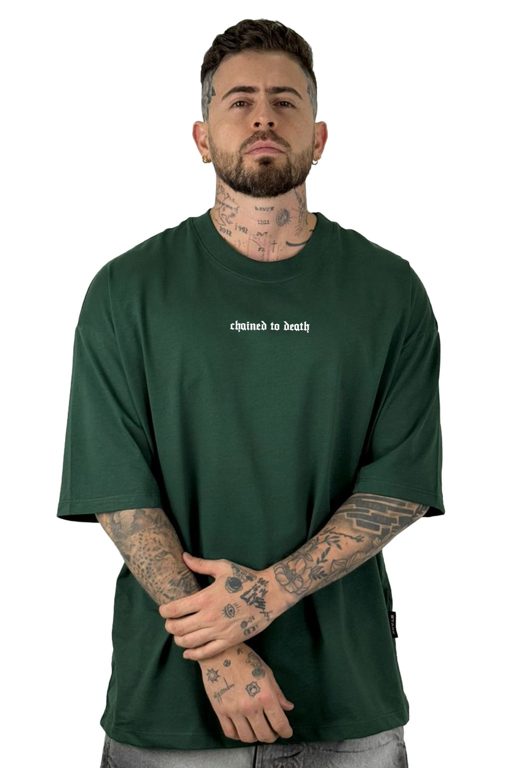 Oversize Verde Chained To Death Alto Gramaje