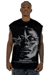 Camisilla Negra Darkstar Alto Gramaje
