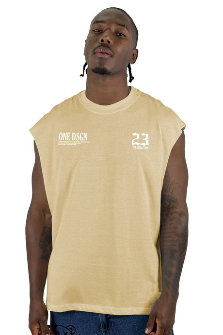 Camisilla Beige One One 23 Alto Gramaje