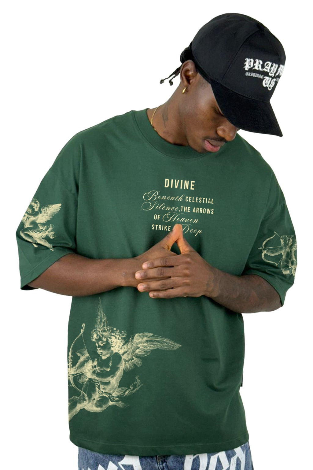 Oversize Verde Divine Celestial Alto Gramaje