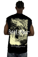 Camisilla Negra Real Glory Alto Gramaje