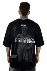 Oversize Negra The Finger Of Eternity Alto Gramaje