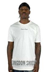 Camiseta Color Crudo Kingdom Shield Alto Gramaje