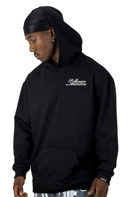 Buzo Capucha Negro Billionaire B
