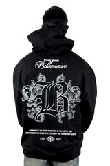 Buzo Capucha Negro Billionaire B