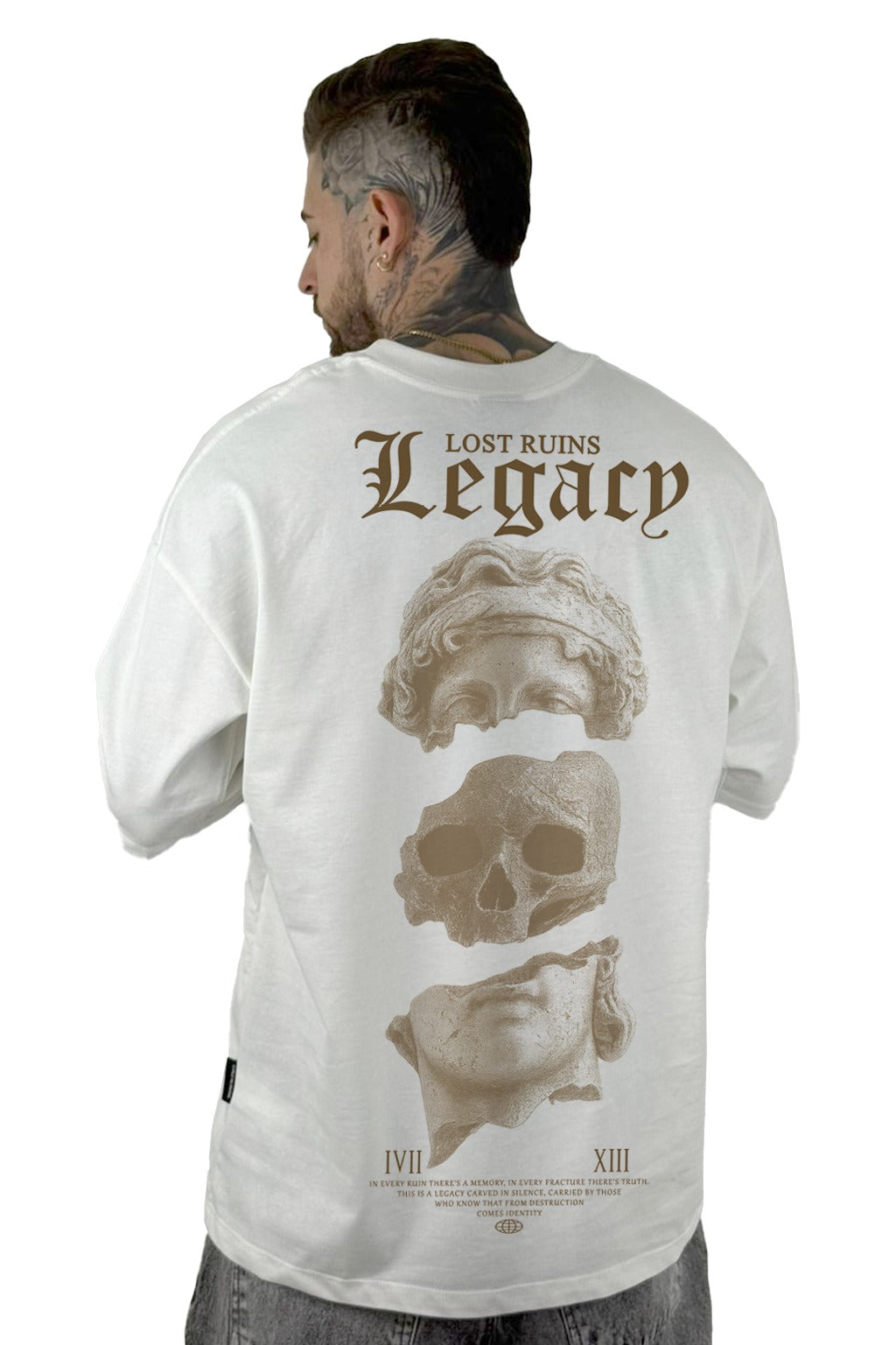 Oversize Color Crudo Legacy Lost Ruins Alto Gramaje