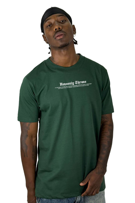 Camiseta Verde Heavenly Throne Alto Gramaje