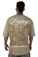 Oversize Beige Legacy Alto Gramaje