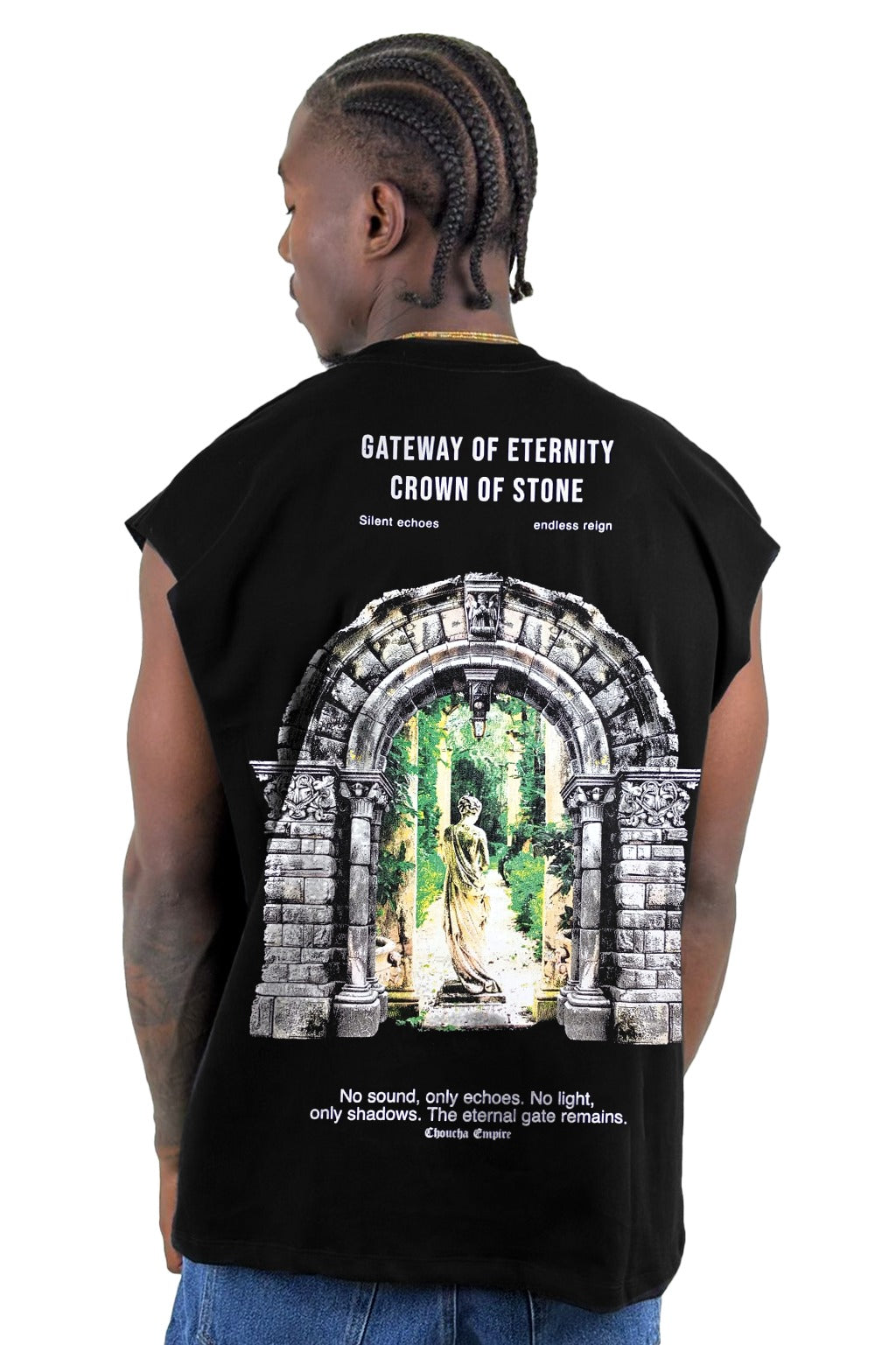 Camisilla Negra Gateway Of Eternity Crown Alto Gramaje