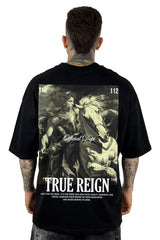 Oversize Negra True Reign Alto Gramaje