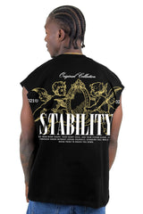 Camisilla Negra Stability Alto Gramaje