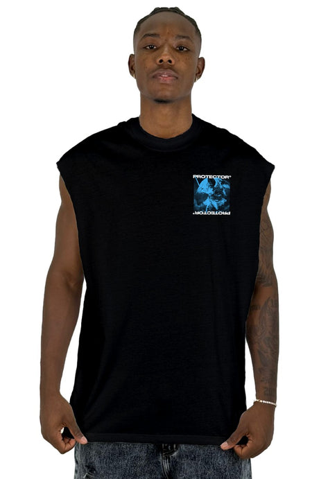 Camisilla Negra Protector Alto Gramaje