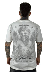 Camiseta Blanca Broken Alto Gramaje