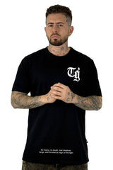 Camiseta Negra Tiger Kings Alto Gramaje