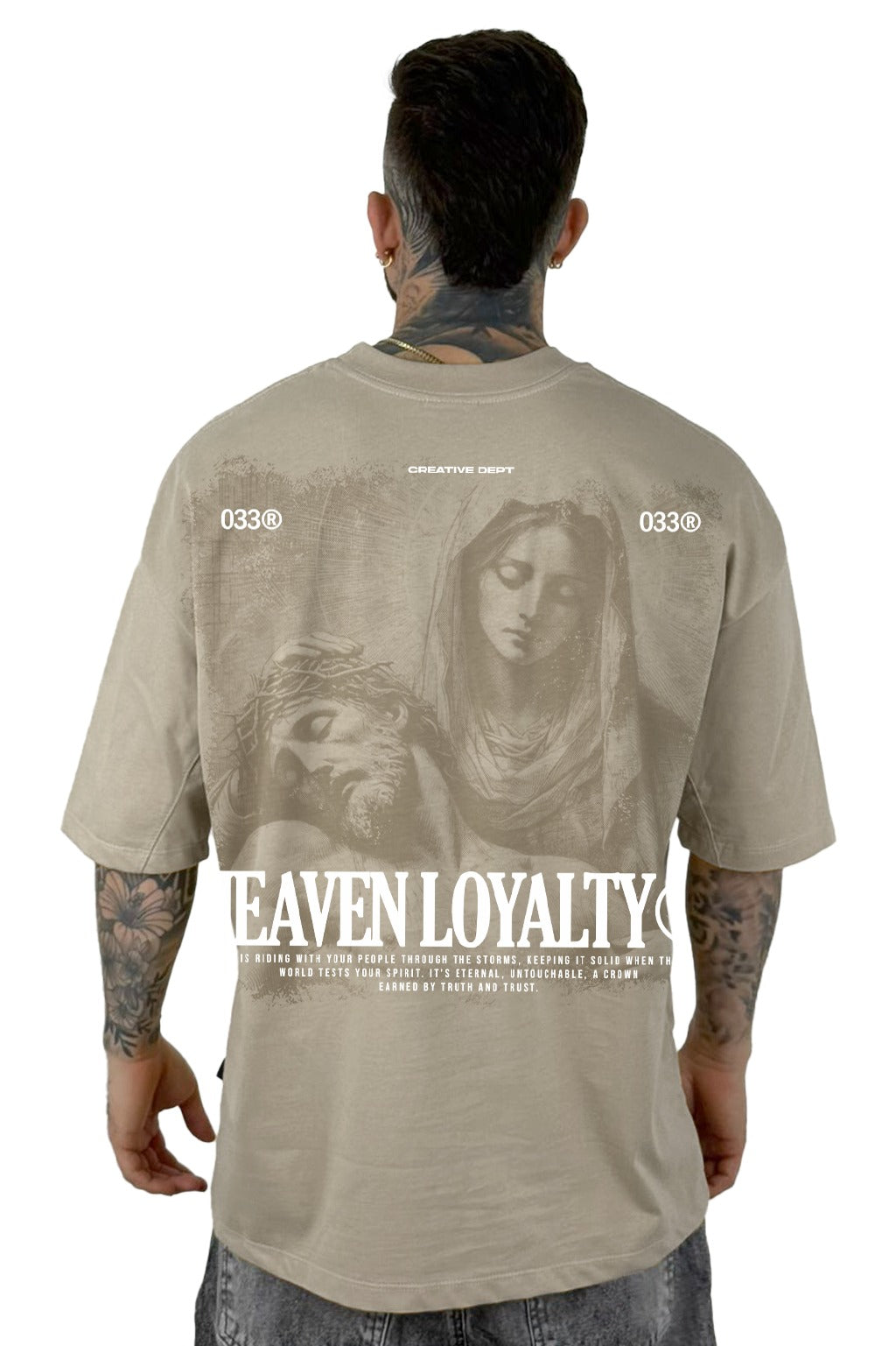 Oversize Beige Heaven Loyalty Alto Gramaje